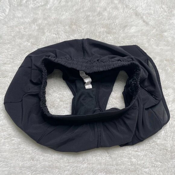 Lululemon Women's Black Hotty Hot Mini Shorts Size 4 - Picture 6 of 8